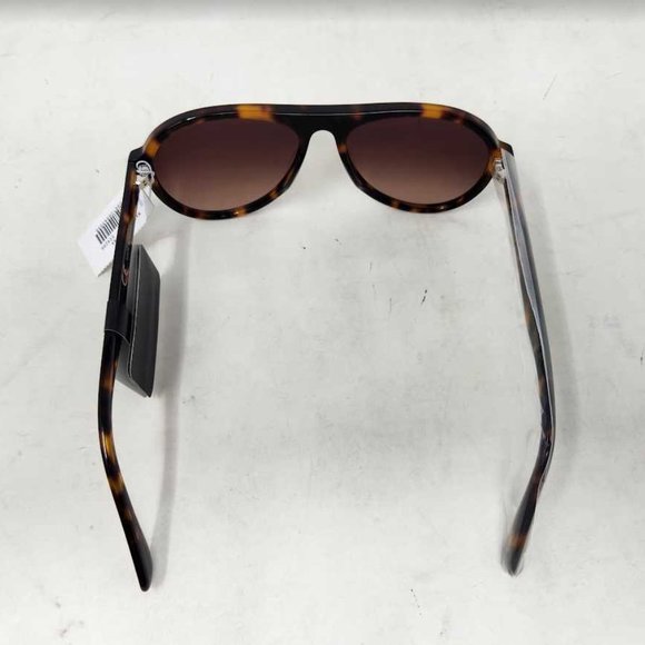 New women\'s J Crew Bondi acetate aviator sunglasses in tortoise shell / Kiwi main image 4
